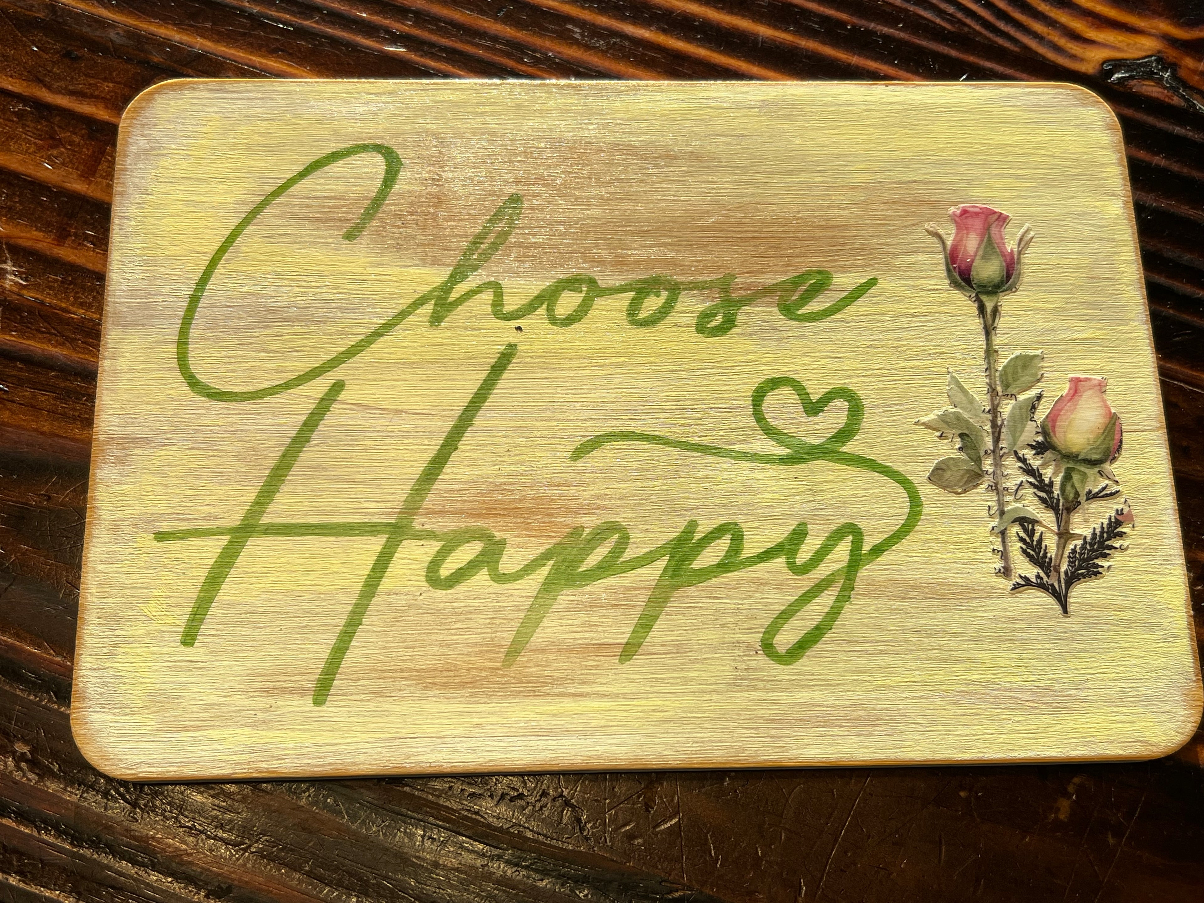 Choose Happy Shelf Sitter