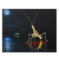 Moonlit Praying Mantis Puzzle — Surreal Nightscape Jigsaw (120/252/500 pcs)
