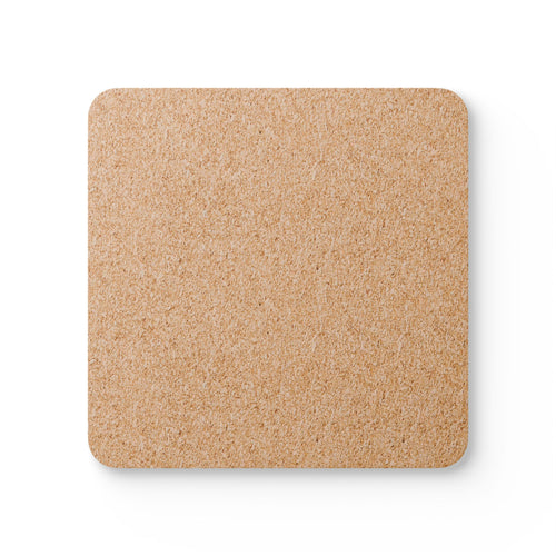 Abstract Fluid Art Corkwood Coaster Set