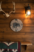 Bear Clock 12”