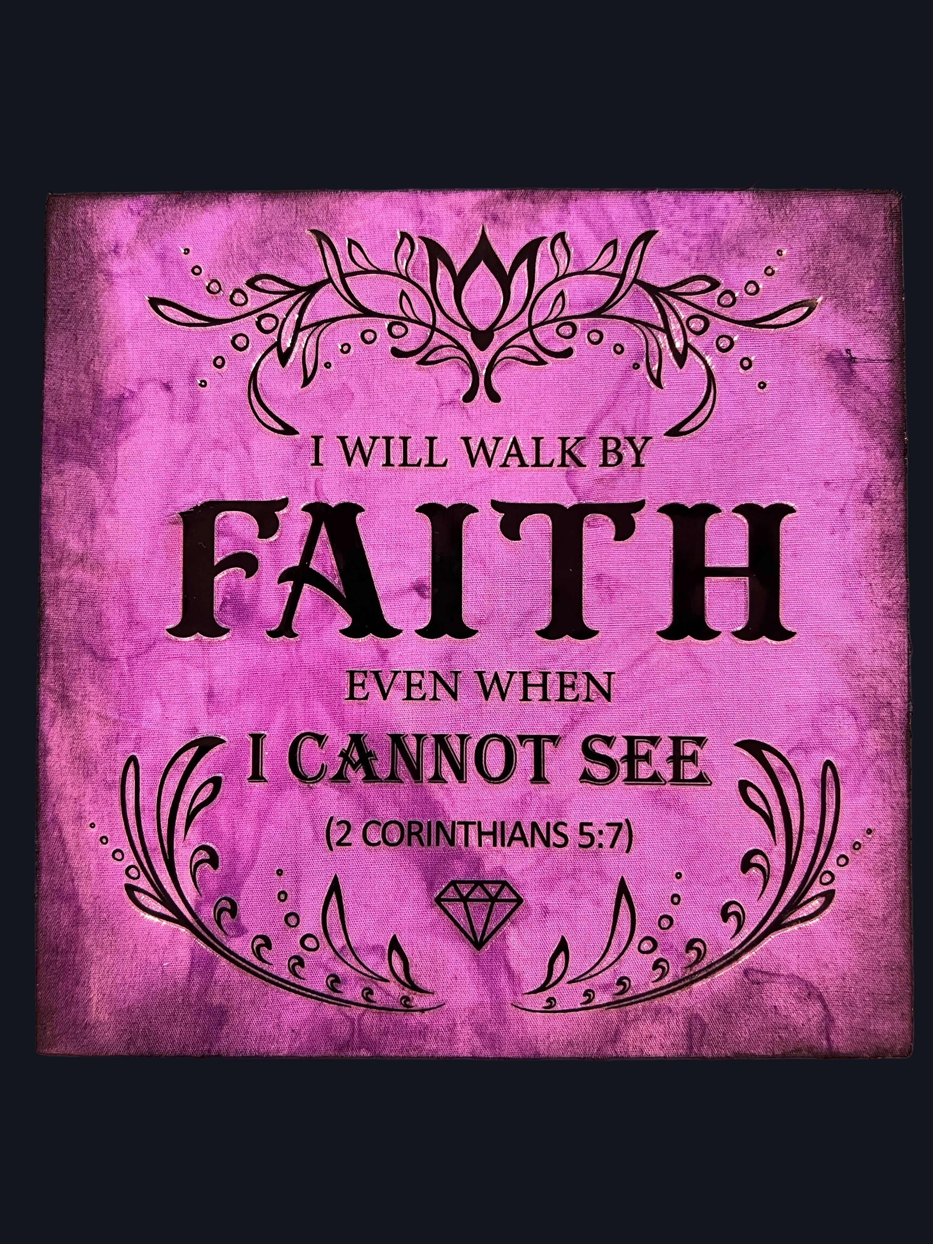 Inspirational Shelf Sitter-Faith