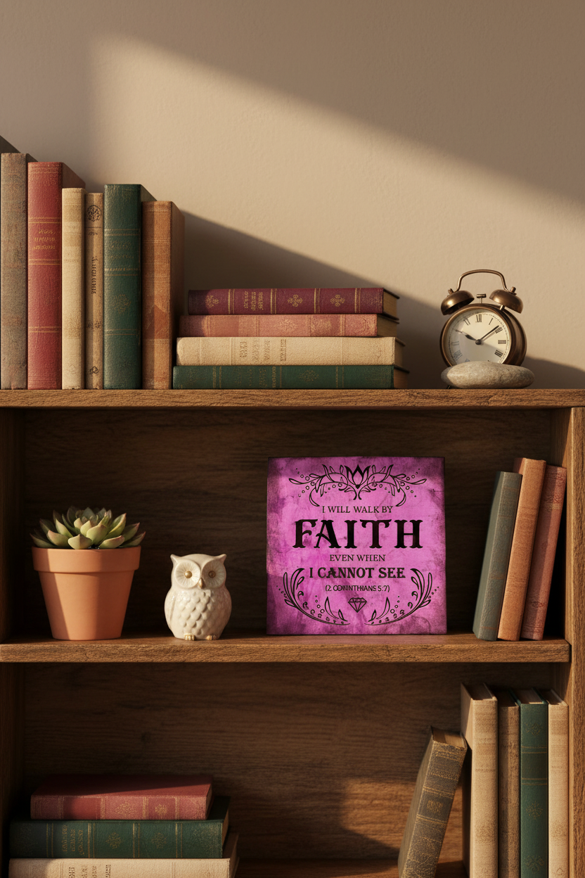 Inspirational Shelf Sitter-Faith