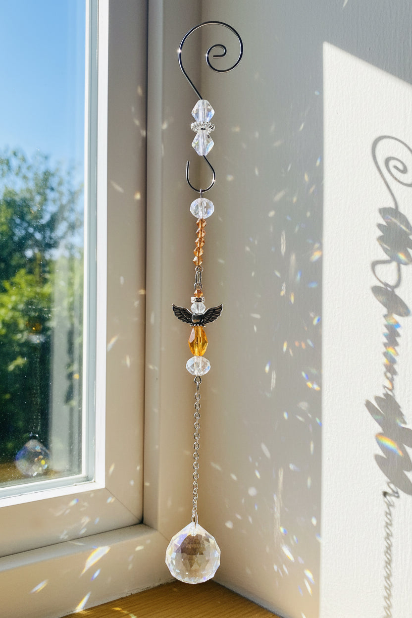 November Angel Sun Catcher