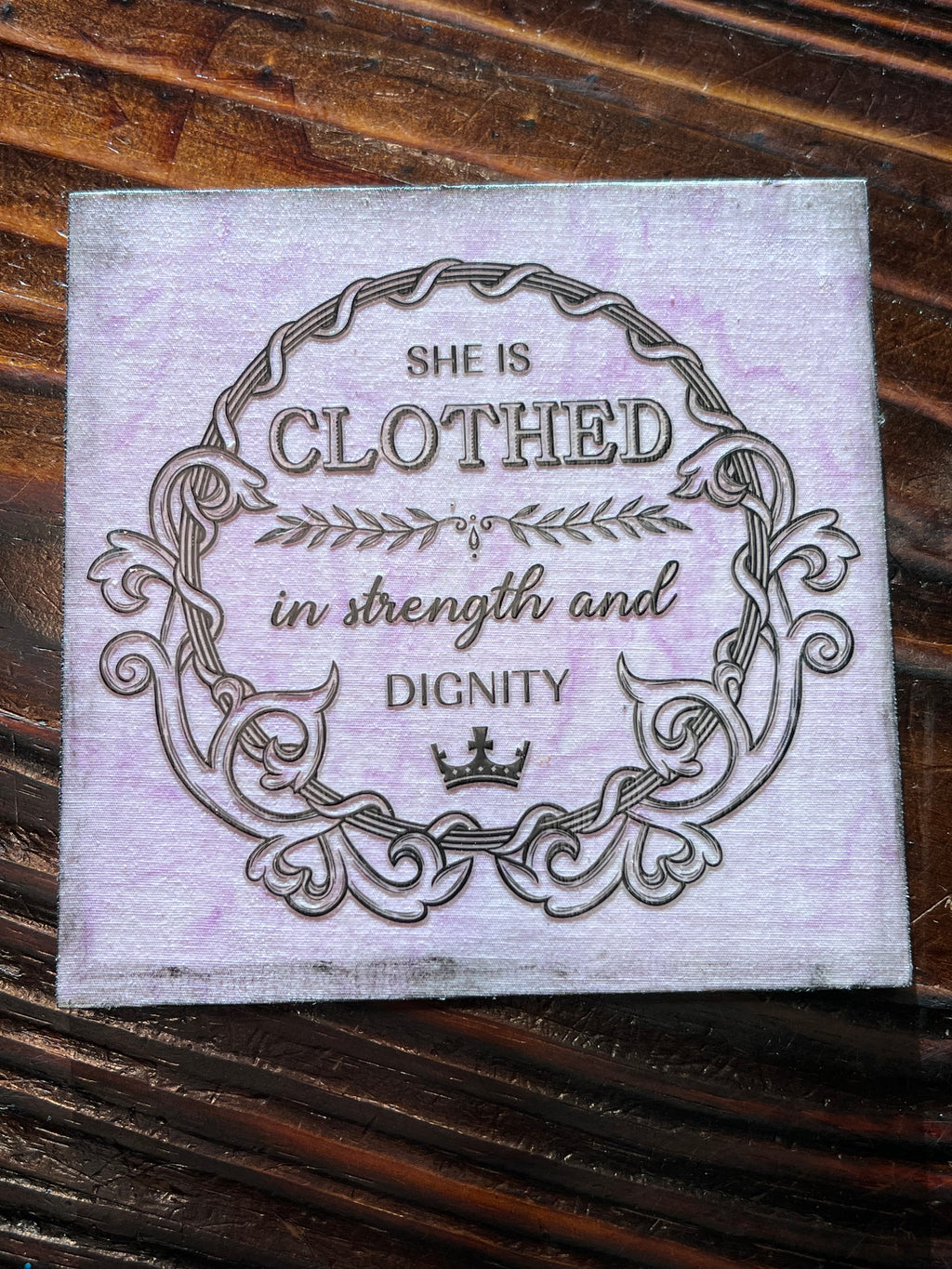 Inspirational Shelf Sitter-Clothed