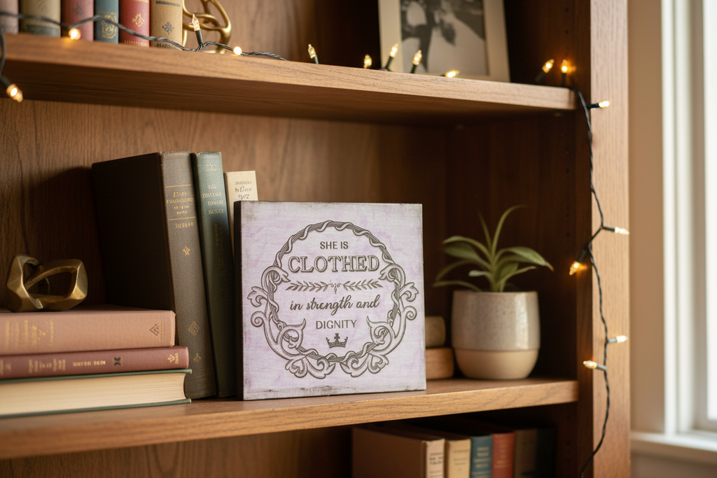 Inspirational Shelf Sitter-Clothed