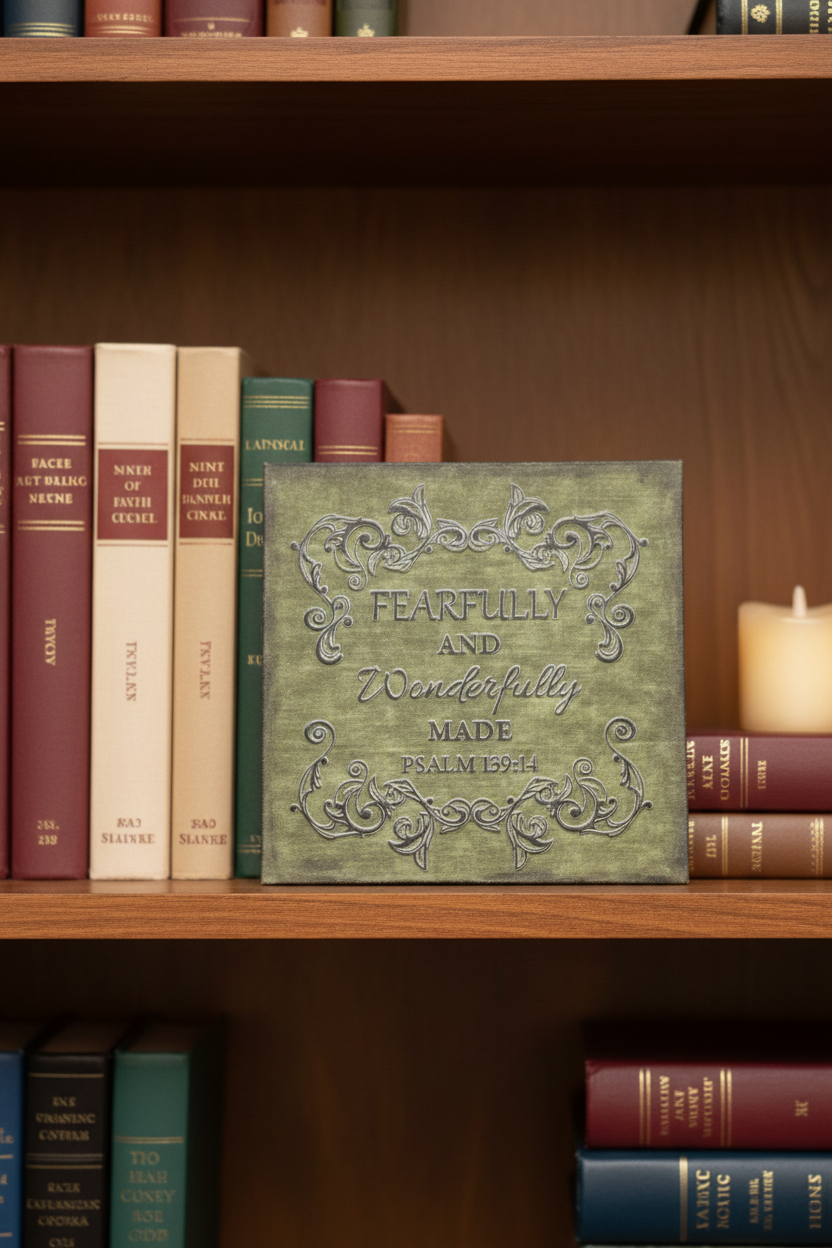 Inspirational Shelf Sitter-Faithfully