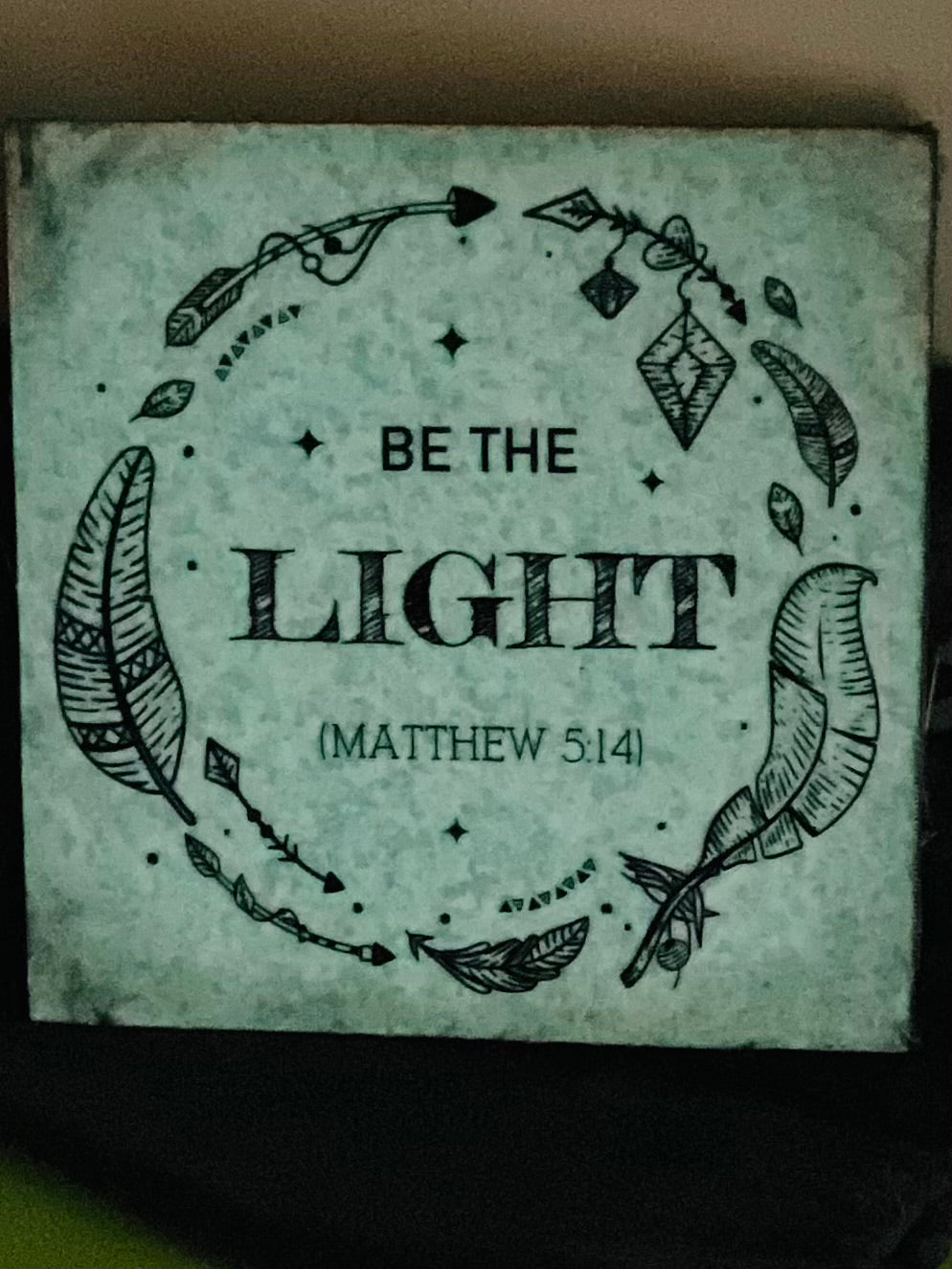 Inspirational Shelf Sitter-Light