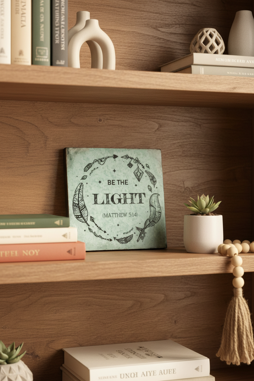 Inspirational Shelf Sitter-Light