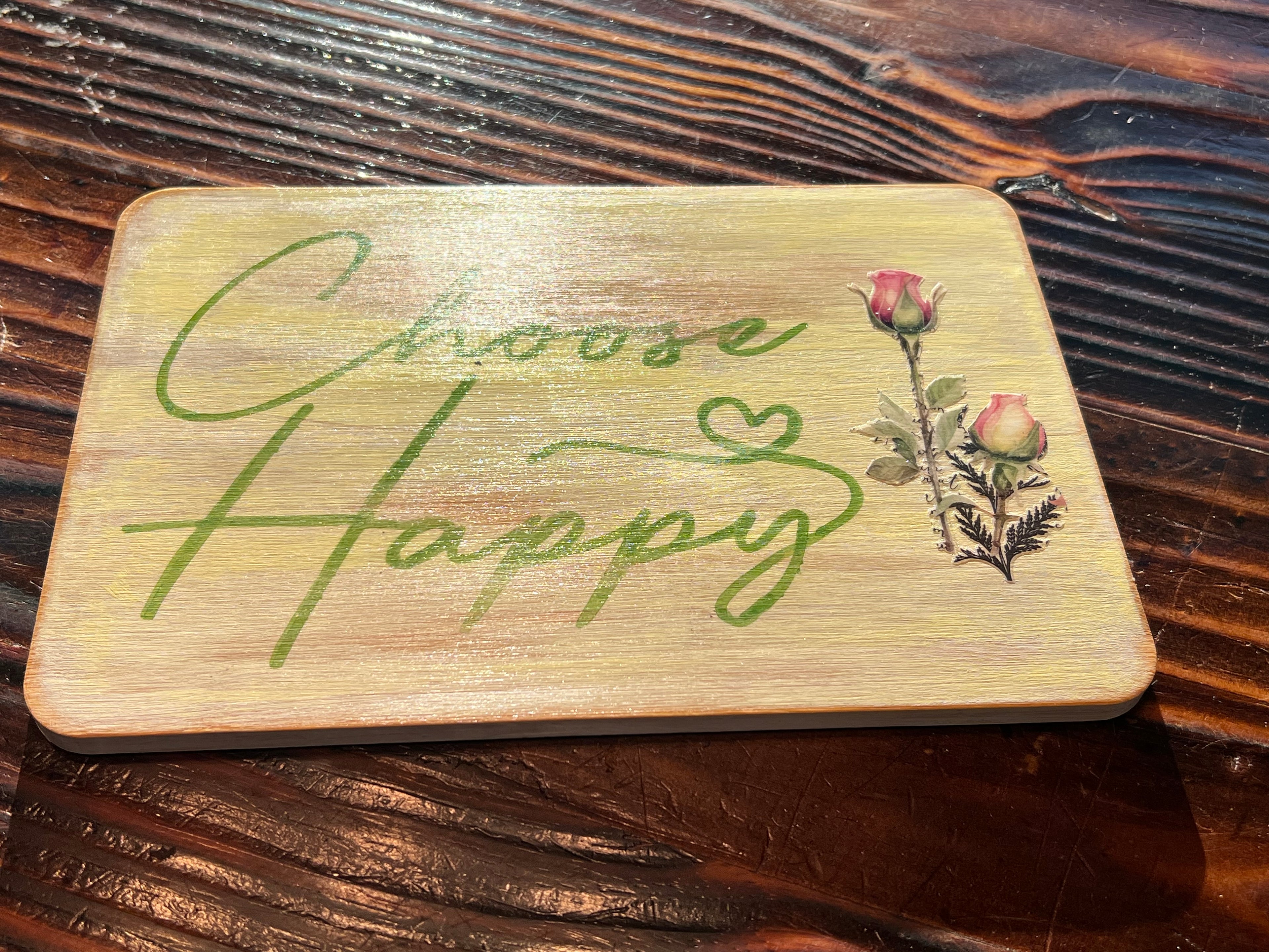 Choose Happy Shelf Sitter