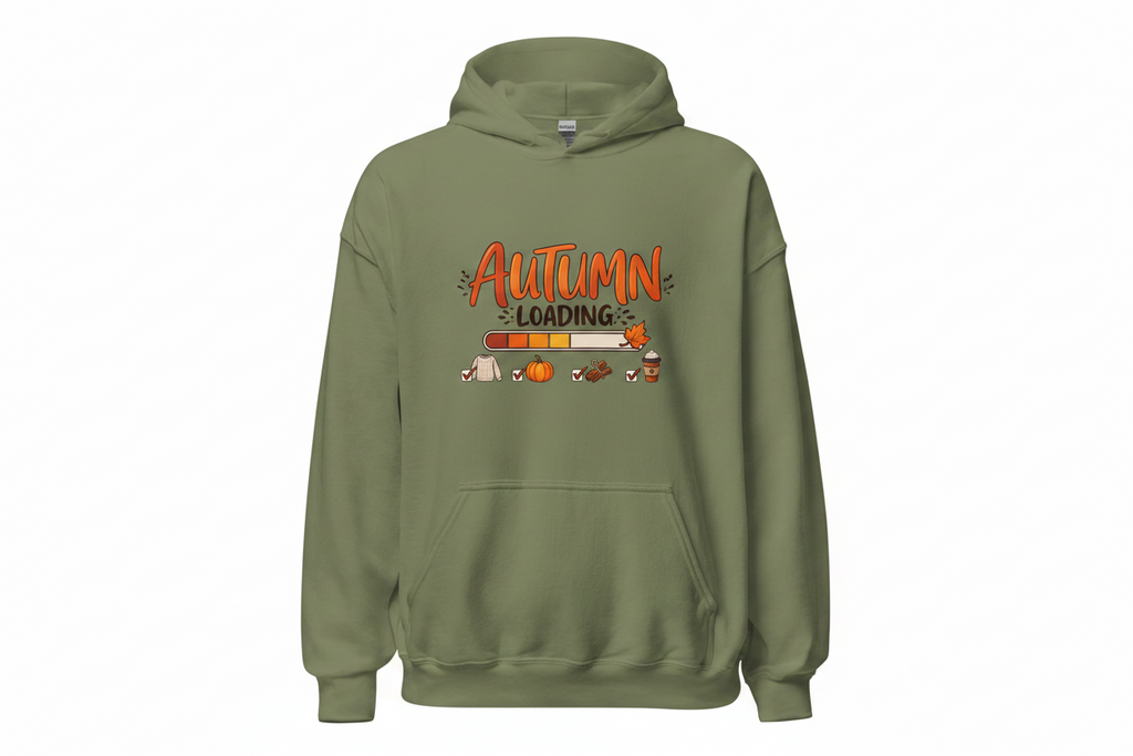 Autumn Loading…Unisex Hoodie